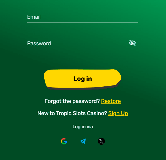 Tropic Slots Casino Login – Secure Account Access